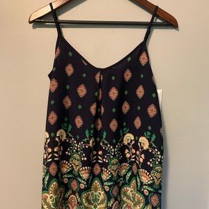 Patterned Strappy Short Sundress!